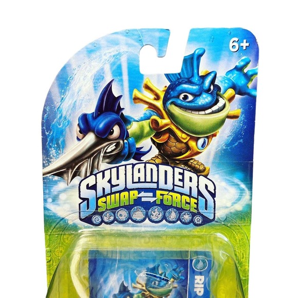 NEW 2013 Skylanders Swap Force (Rip Tide - Water) Toys to Life Figures SEALED - Picture 5 of 7
